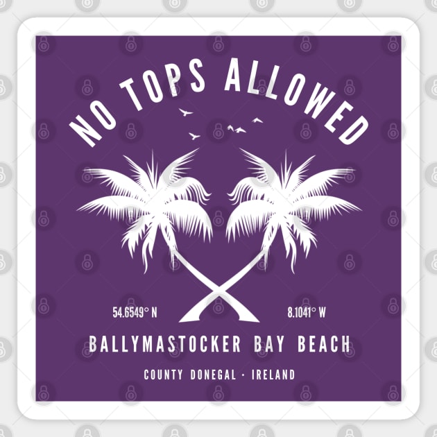 Ballymastocker Bay, County Donegal - Beaches in Ireland, Beach Lovers Sticker by Eire